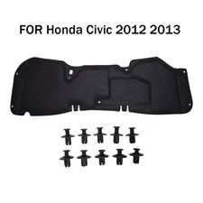 New Front Hood Insulation Pad Liner Heat Shield Cover For 2012 2013 Honda Civic