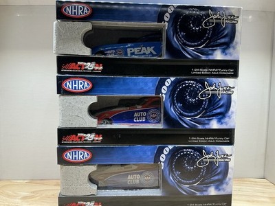 3 JFR DIECAST CARS- JOHN FORCE-(2) ROBERT HIGHT