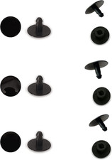 6 Sets Replacement Rivets Button Strap Compatible for Clog Shoe Strap 16Mm Size 