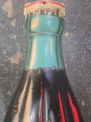 COCA COLA Bottle THERMOMETER Vintage 29
