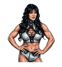 WWE Chyna DX Degeneration X Wrestling Water Resistant Sticker WWF WCW AEW NXT