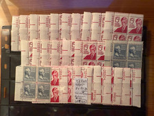 43 mint USA stamp .15c plate blocks. FV 26   821 1288    Lot 162