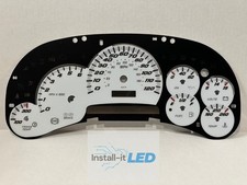Silverado Ss Gauge Face Overlay Gm Clusters 03-05 Gas Led Edition