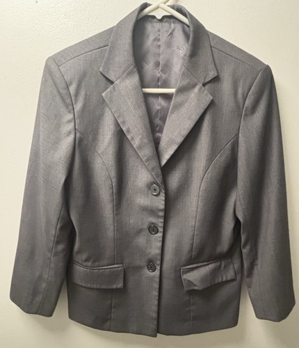 Dunhill, Alfred Dunhill Grey 100% Rayon Blazer Women Small / XS Made in Italy