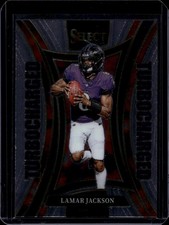 2024 Panini Select 3 Lamar Jackson Turbocharged 2024 Panini Select 3 Lamar Jackson Turbocharged