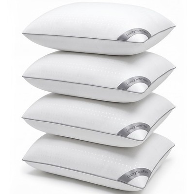 Himoon Bed Pillows For Sleeping Set Of 4Standard Size Cooling Pillows 4