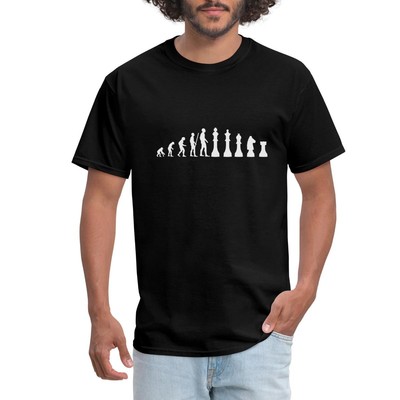 Evolution Chess Player Men's T-Shirt