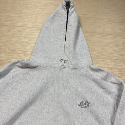 Champion Reverse Weave Hoodie Robot Computer Technology  L Vintage Y2K