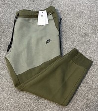 Image of Nike Tech Fleece Joggers Pants - Olive Green - HV0959 222 - Rare - 4XL-TALL