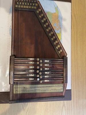 Hackbrett, sehr selten, und alt. Streich-Instrument, Zither - Bild 1 von 4