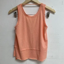 CALIA WOMEN'S Trapeze Performance Tank Peach Glow Sleeveless Solid WAX11268