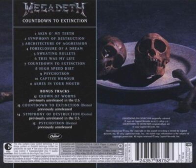 Countdown To Extinction Megadeth (Audio CD) | eBay