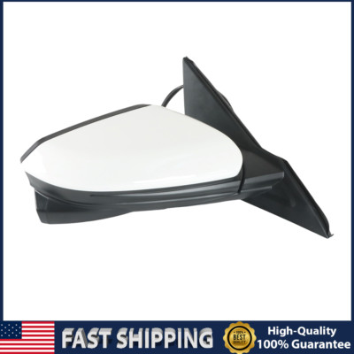 Right Side Power Mirror For Honda Civic 2016-2021 w/ View Camera Heated White RH