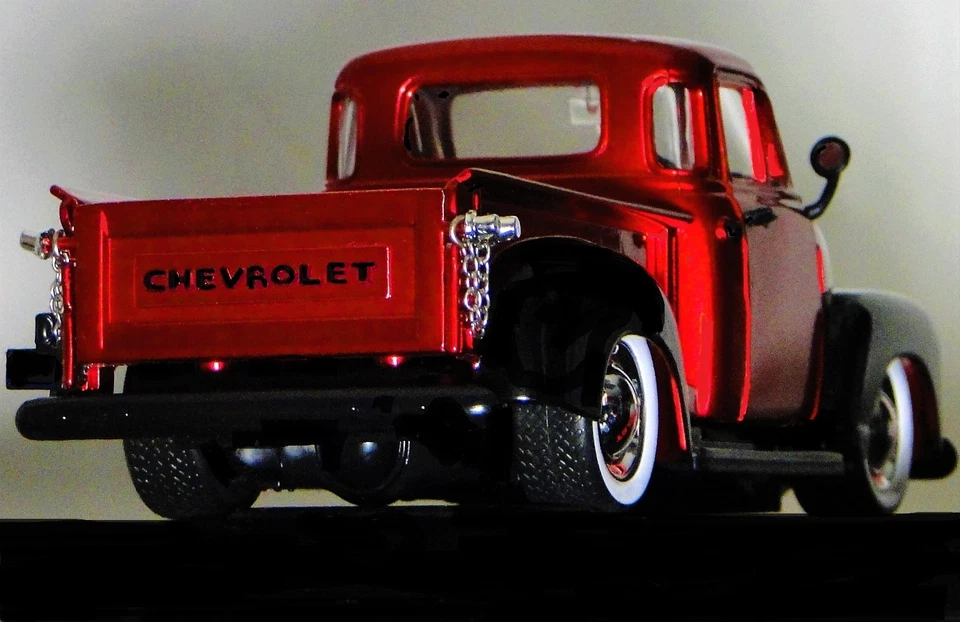 Camioneta Chevy 55 construida de colección clásica Hot Rod coche de carreras modelo 57 promoción 1957 Foto 2 de 4