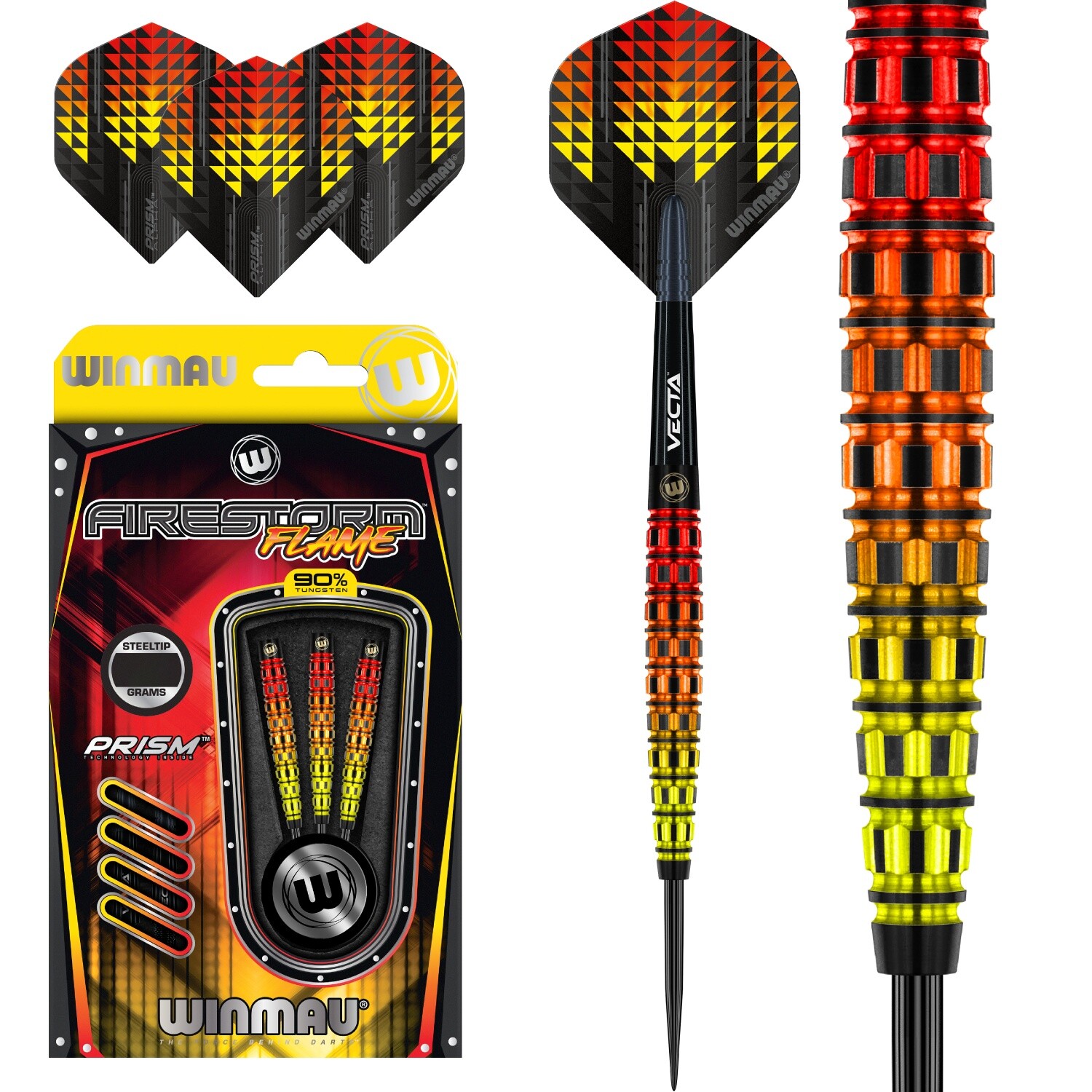 Winmau - Тип пламени Firestorm A - Steeldart