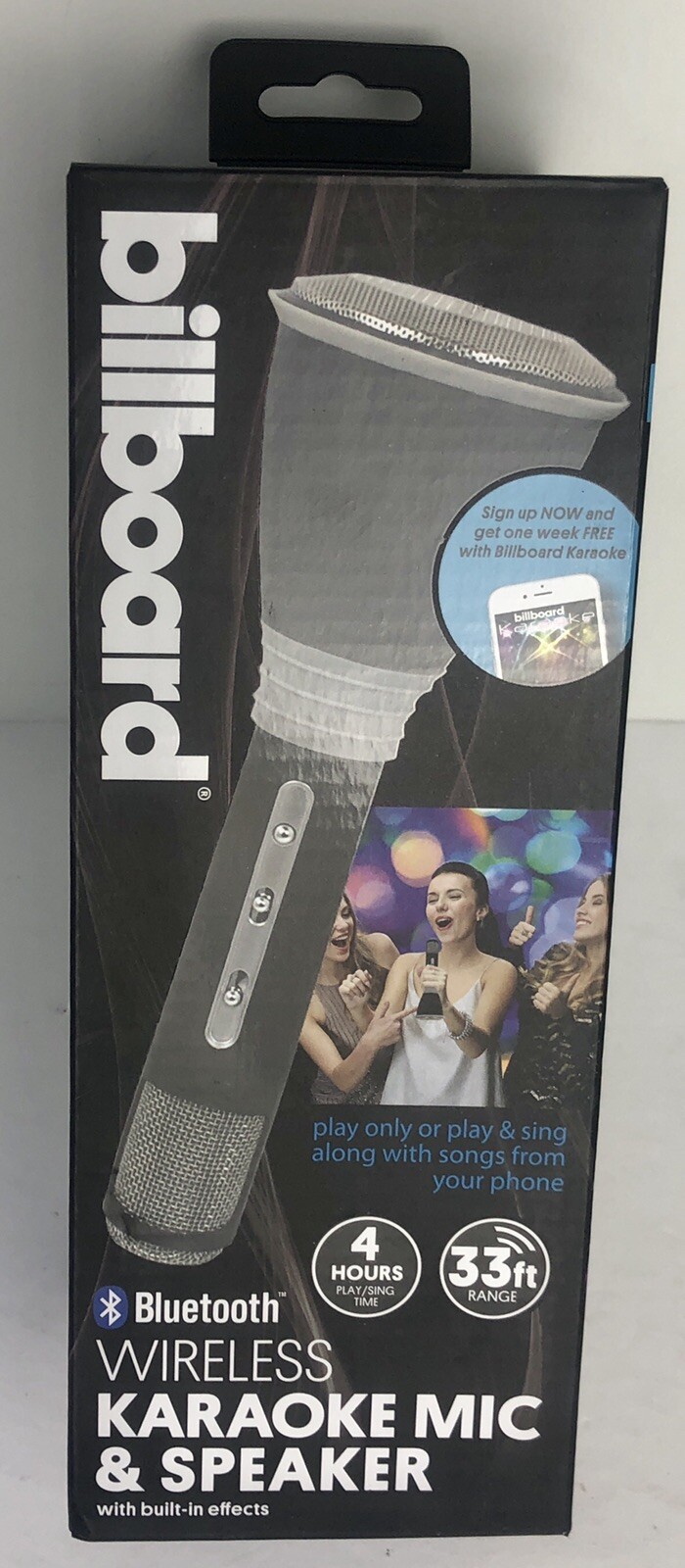 billboard karaoke mic and speaker