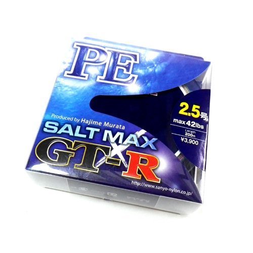 Sanyo Nylon APPLAUD SALTMAX GT-R PE 200m #2.5 42LB Fishing Line