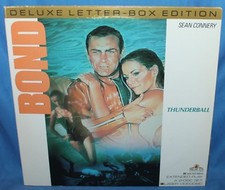 James Bond Thunderball Laserdisc 1987 United Artists MGM/UA Video Laser Discs