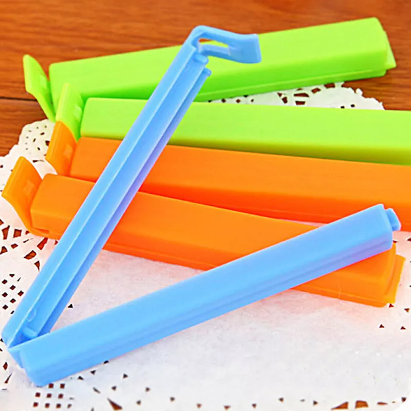 5pcs Strong Food Sealed Clips Plastic Sealing Clips Snack Bag