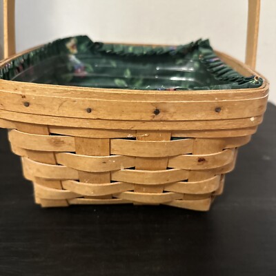 Longaberger Basket with Handle - Square - 9