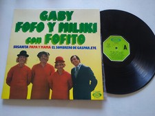 Gaby Fofo Miliki Fofito Los Payasos de la Tele 1975 - LP Vinilo 12" En muy buen estado/en muy buen estado