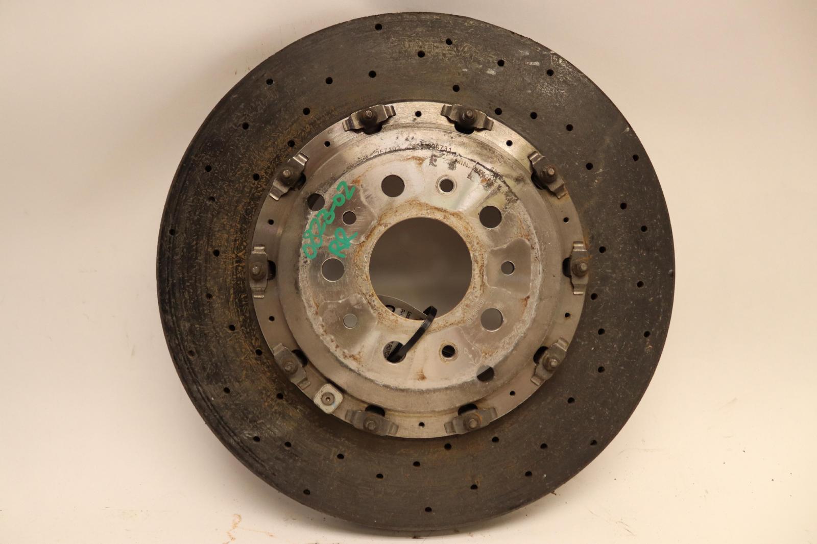2010-2015 FERRARI 458 ITALIA REAR RIGHT SIDE BRAKE DISC BREMBO OEM