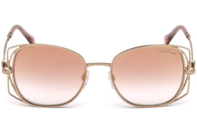 Roberto Cavalli Casentino RC1031 Rose Gold 34U Sunglasses Frame 55-19-135 Italy
