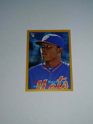 2015 Topps Archives GOLD FOIL ROOKIE  #52 Dilson Herrera RC  #D 50/50 LAST ONE 