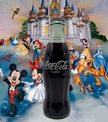 Coca-Cola Coke Bottle 25th Anniversary Walt Disney World Magic