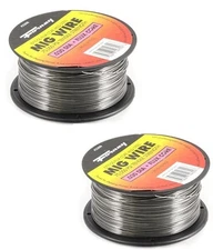 (2) rolls Forney 42300 E71T-GS 2 lb .030 Flux Core Mild Steel Mig Welding Wire 