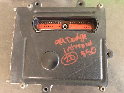 1999 DODGE INTREPID 2.7 OEM ENGINE COMPUTER BOX 04606936AD