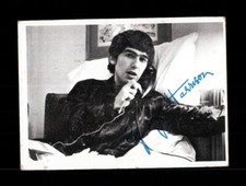 1964 TOPPS BEATLES BLACK & WHITE #156 GEORGE HARRISON 3RD SERIES