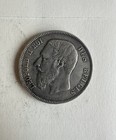 Belgium 5 Francs 1869 .900 25gm 37mm