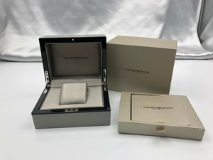 armani watch box