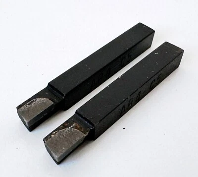 (2) VALENITE AR4 C5 Carbide Tipped 1/4" X 1/4" X 2" HSS Lathe Tool Bit Cutting - Image 1 of 4