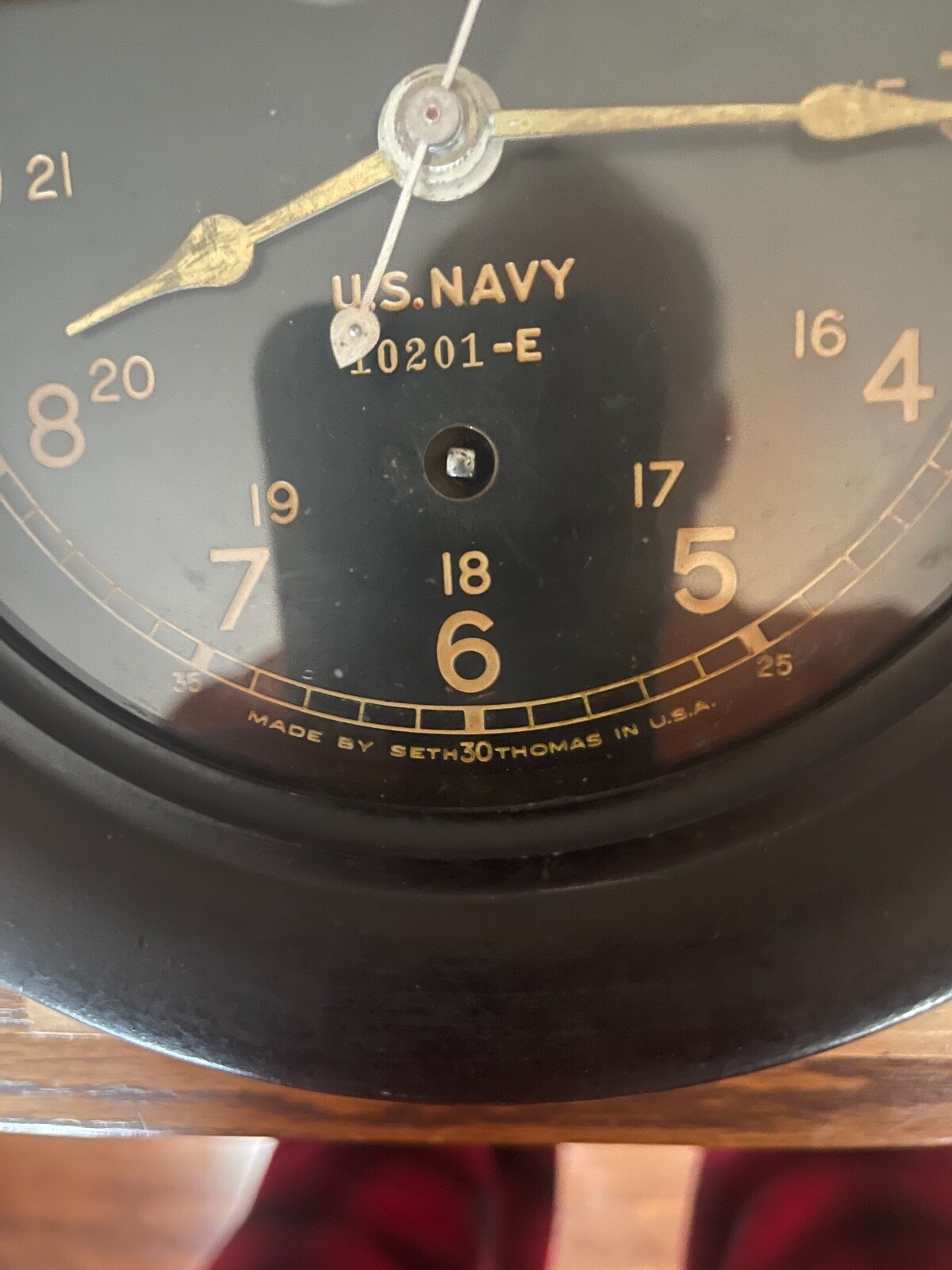 Seth Thomas Marine Clock eBay