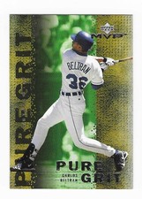 2000 Upper Deck MVP Pure Grit Carlos Beltran Kansas City Royals Baseball #G6