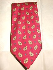 Tie ties Tie H. Neuber from 1886 Florence All Silk cm. 140x9 63