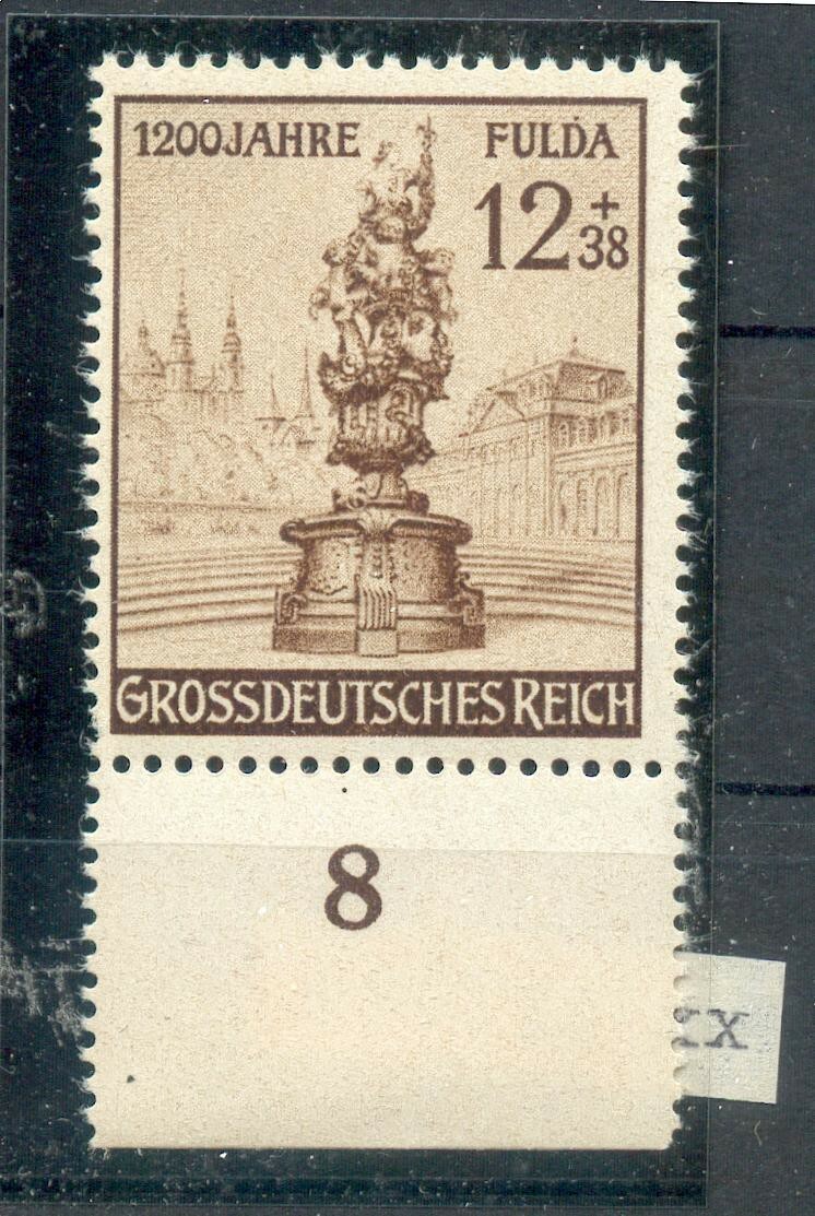 Dr-3.Reich 886III Abart** Mnh Postfrisch 75eur (E5818