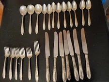 National Silver CO. "KING EDWARD" LOT OF 25 PIECES