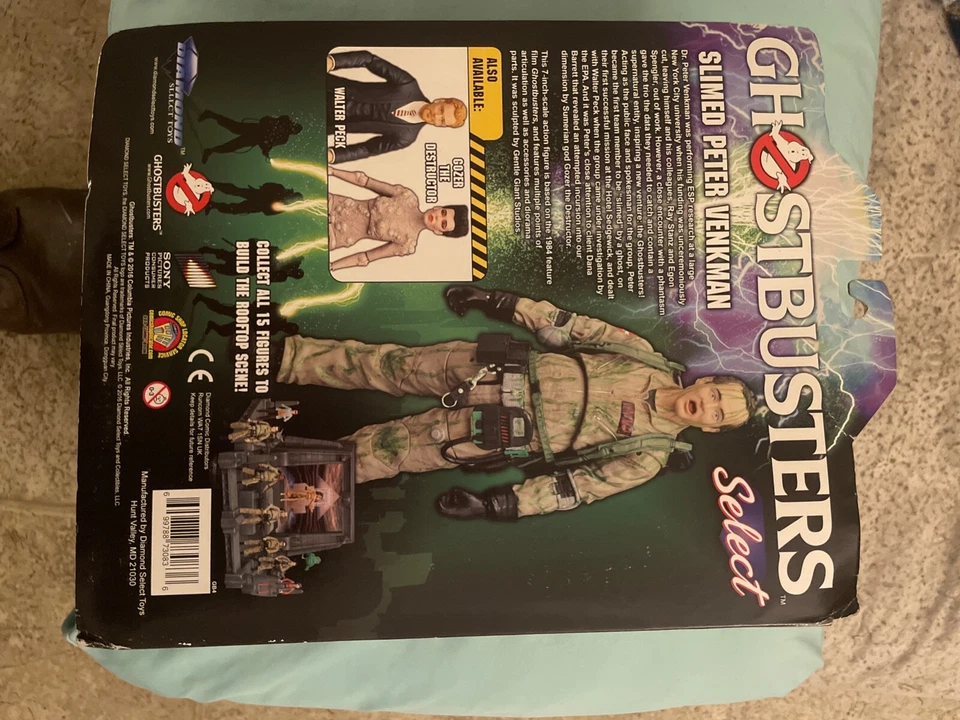 Ghostbusters - Figura de lujo delgada Peter Venkman (Diamond Select Toys, 2016) Foto 2 de 3