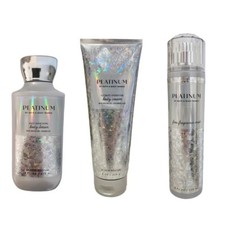 3 Bath  Body Works Platinum Ultimate Hydration Body Cream, 8 oz  Mist  Lotion