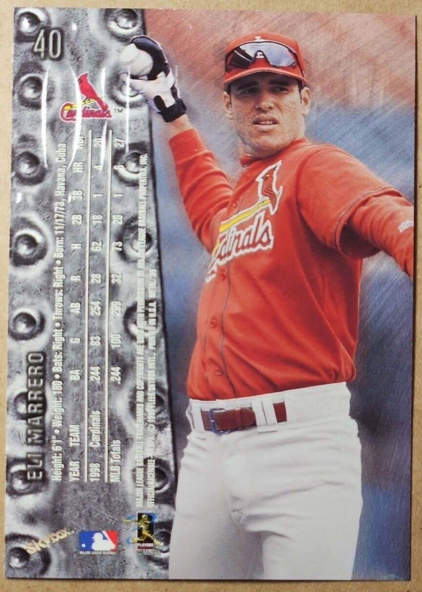 1999 Metal Universe #40 Eli Marrero St. Louis Cardinals Baseball 