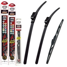 Juego completo de cuchillas limpiaparabrisas Mersedes Clase E 2002-2009 26""16"" delanteras + traseras