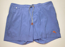 Tommy Bahama Board Short Swim - Tie Closure w/ Zipper - 2XL - Rustic Blue