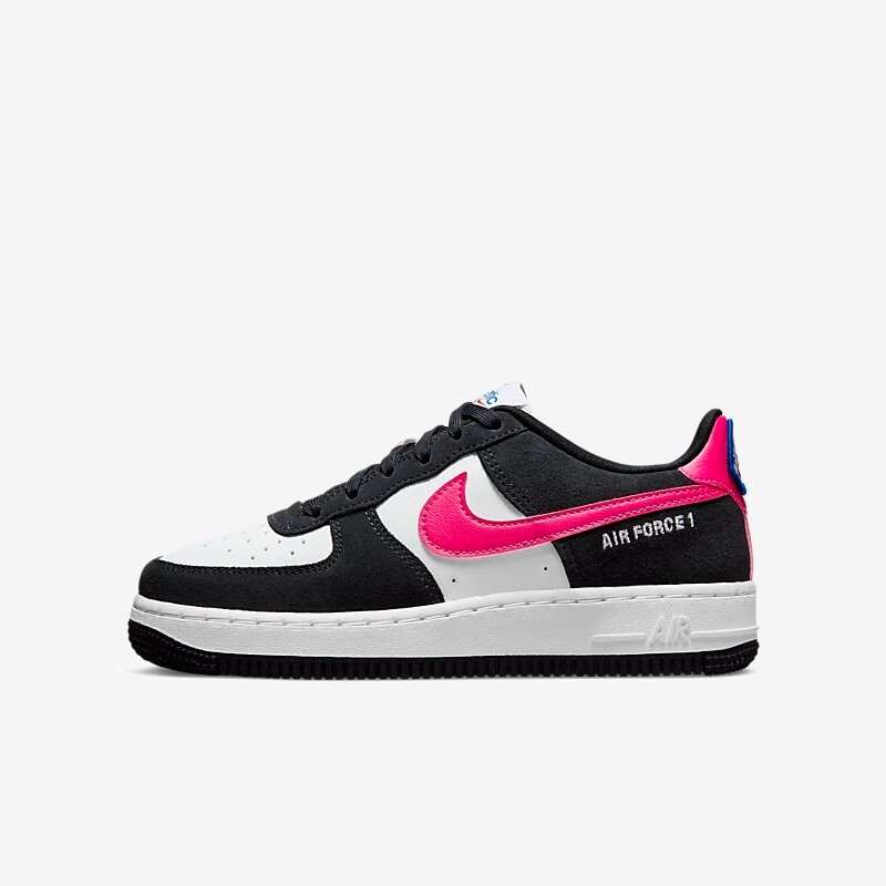 Nike Air Force 1 GS Athletic Club Trainers DH9597 003 White/Pink 