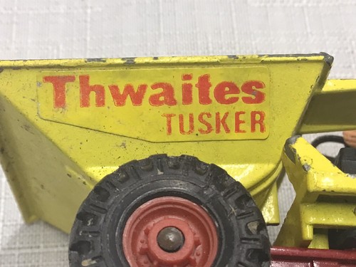 Vintage Corgi Diecast Toys Thwaites Tusker Skip Dumper Truck No.403 1/32 scale - Picture 6 of 7