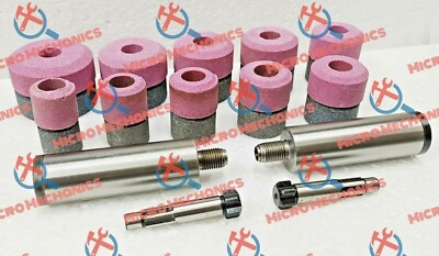 20x Valve Seat Grinding Stones + 2x Stone Holder + 2x Driver SIOUX Thread 11/16''