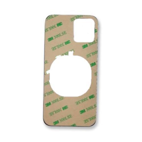 Scocca Posteriore In Vetro Per IPhone 13 Con Adesivo 3M, Foro Grande, Multicolore