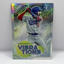 2022 Topps Bowman Baseball Luis Rodriguez Virtuosic Vibrations VV-15